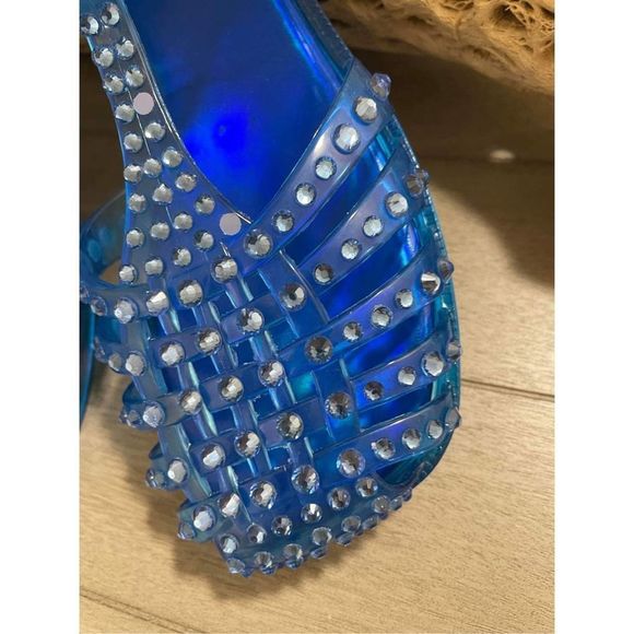 New Free People x Jeffrey Campbell Margot Embellished Flats Size 7 - Picture 4 of 7